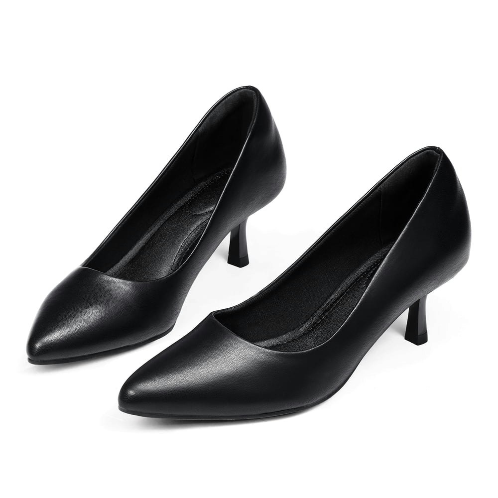 LuckLilac Women's 2.1-inch Kitten Heel Pumps: $22.49 LuckLilac Women's 2.1-inch Kitten Heel Pumps: $22.49