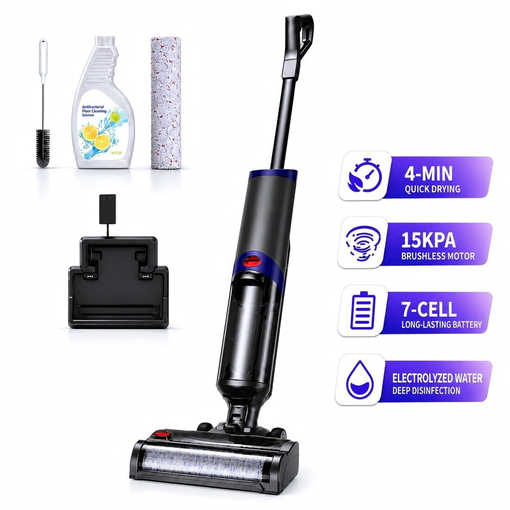 Whall Ultra Cordless Wet Dry Vacuum Cleaner: $139.98 Whall Ultra Cordless Wet Dry Vacuum Cleaner: $139.98