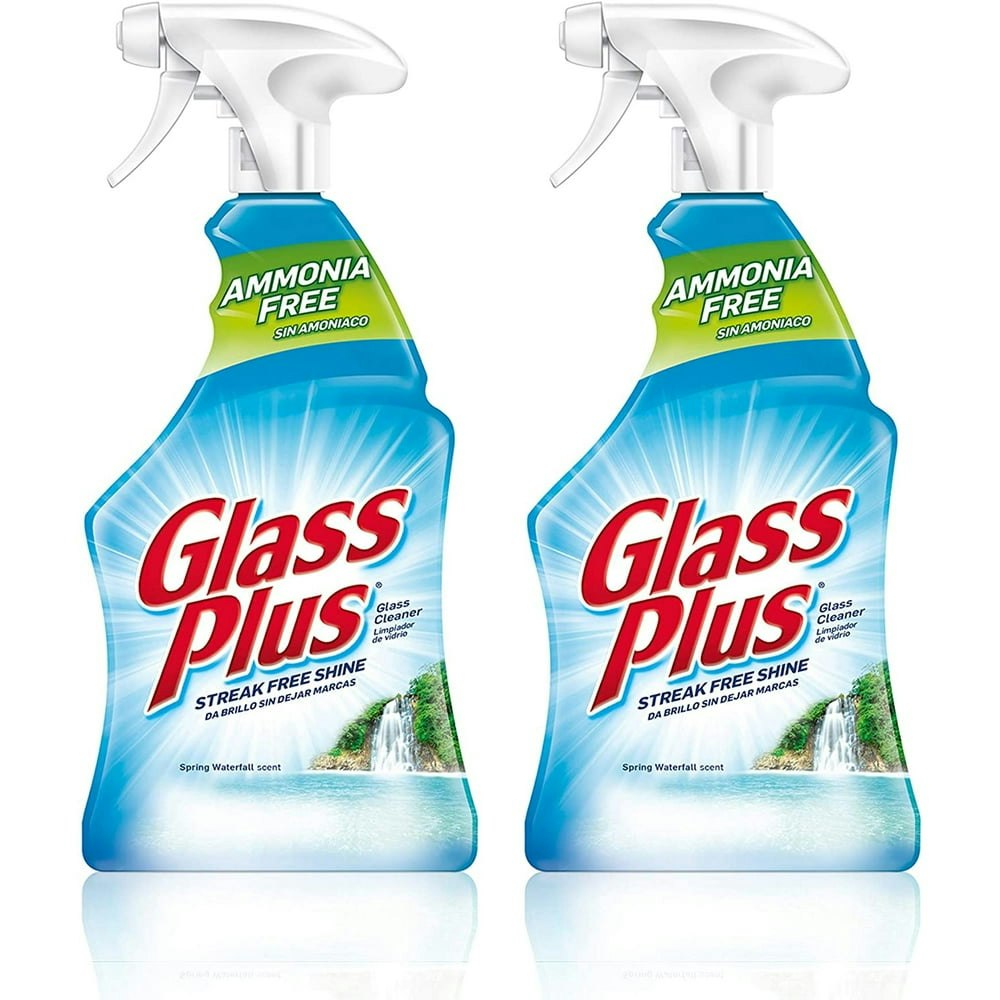 Glass Plus Streak-Free Glass Cleaner 32-oz. Bottle 2-Pack: $11.95