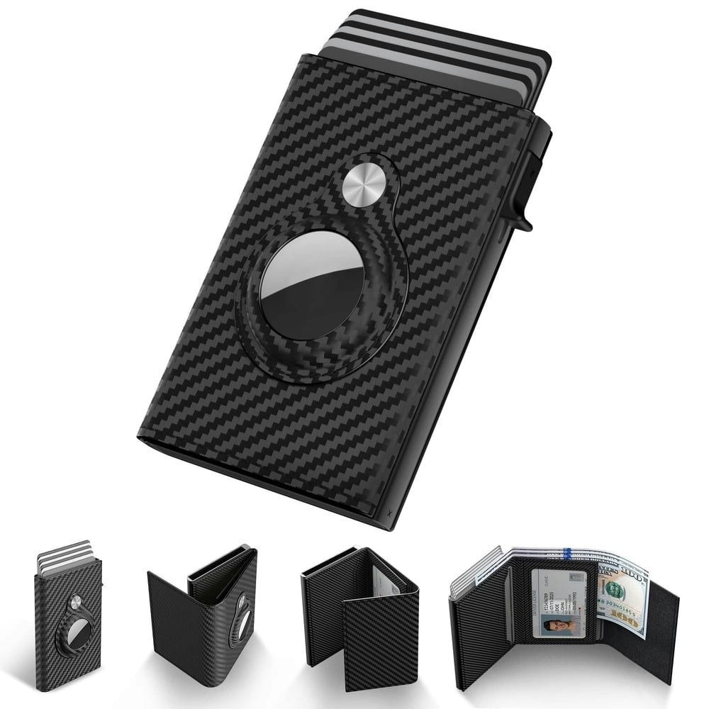Beltzy AirTag Slim Minimalist RFID Blocking Wallet: $10.86 Beltzy AirTag Slim Minimalist RFID Blocking Wallet: $10.86