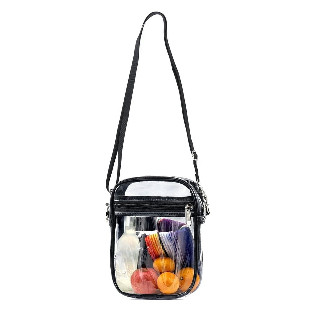 Inctuo Transparent Stadium Messenger Bag: $10.99 Inctuo Transparent Stadium Messenger Bag: $10.99