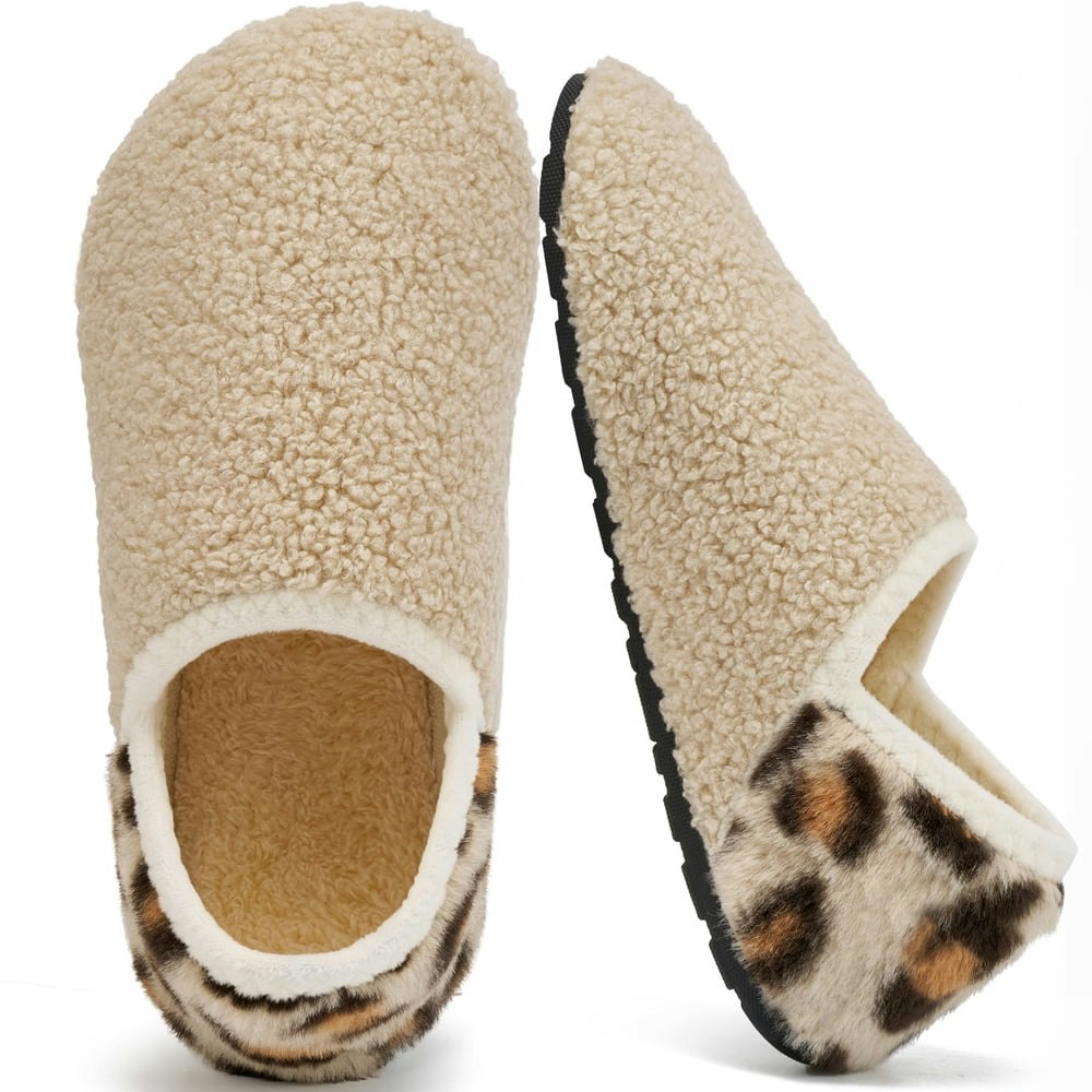Ecetana Women's Fuzzy Closed-Back Slippers: $9.98 Ecetana Women's Fuzzy Closed-Back Slippers: $9.98