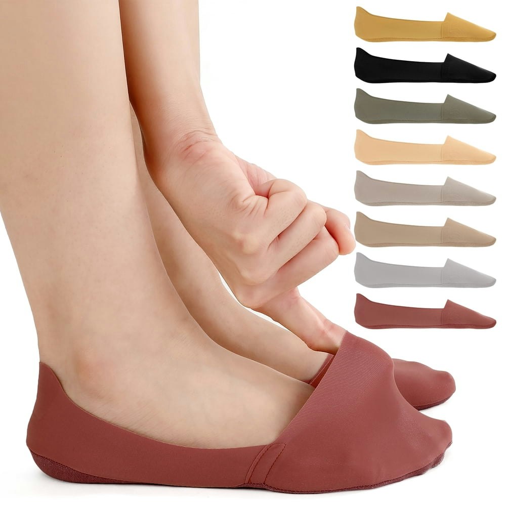 Bocaoying Women's No-Show Socks 8-Pack: $7.99