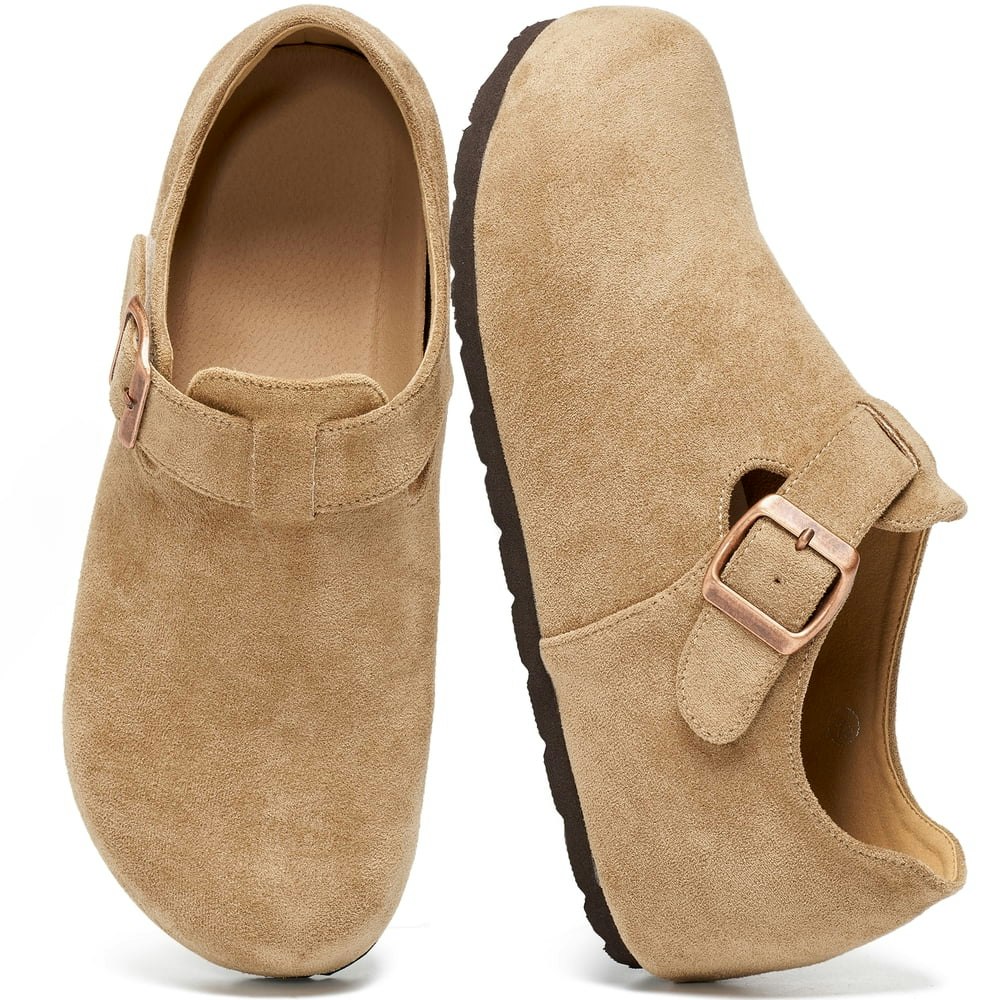 Ecetana Women's Suede Slip-On Loafers: $23.98 Ecetana Women's Suede Slip-On Loafers: $23.98