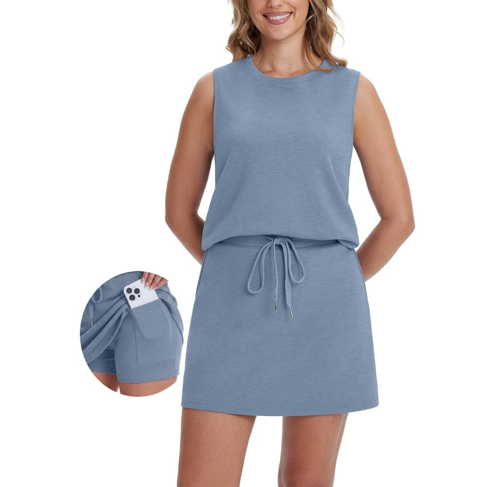 Mintreus Women's 2-Piece Athletic Skort Set: $19.79
