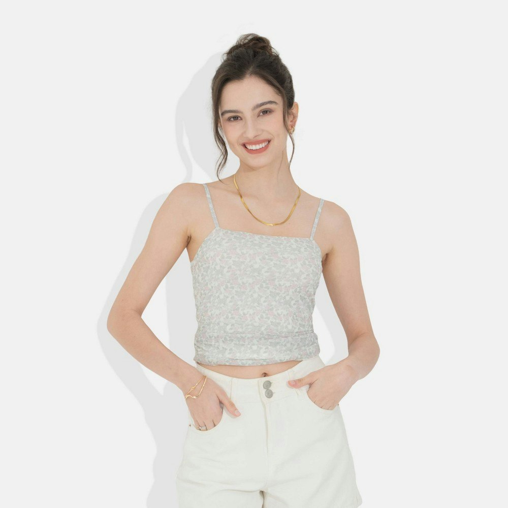 Wild Fable Women's Slim Fit Mesh Cropped Cami: $25 Wild Fable Women's Slim Fit Mesh Cropped Cami: $25