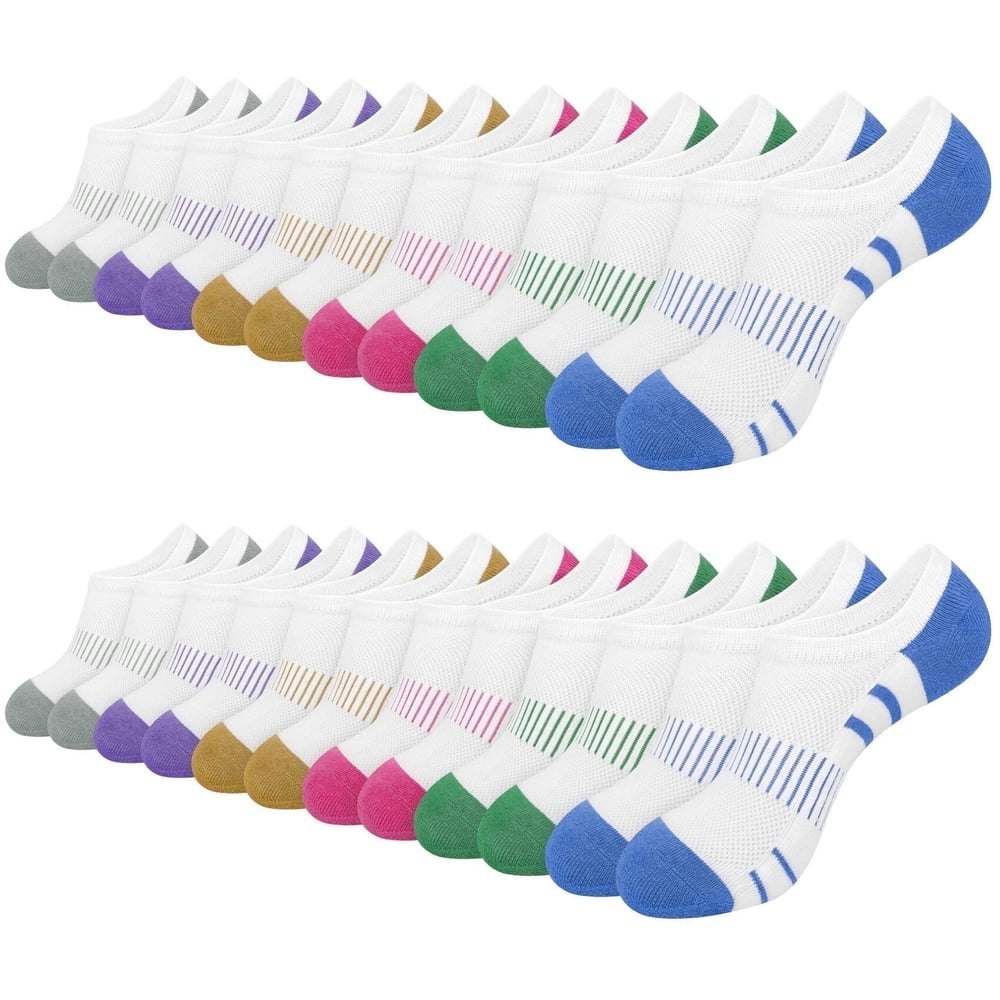 Loritta Women's No-Show Cushioned Socks 12-Pack: $13.99 Loritta Women's No-Show Cushioned Socks 12-Pack: $13.99