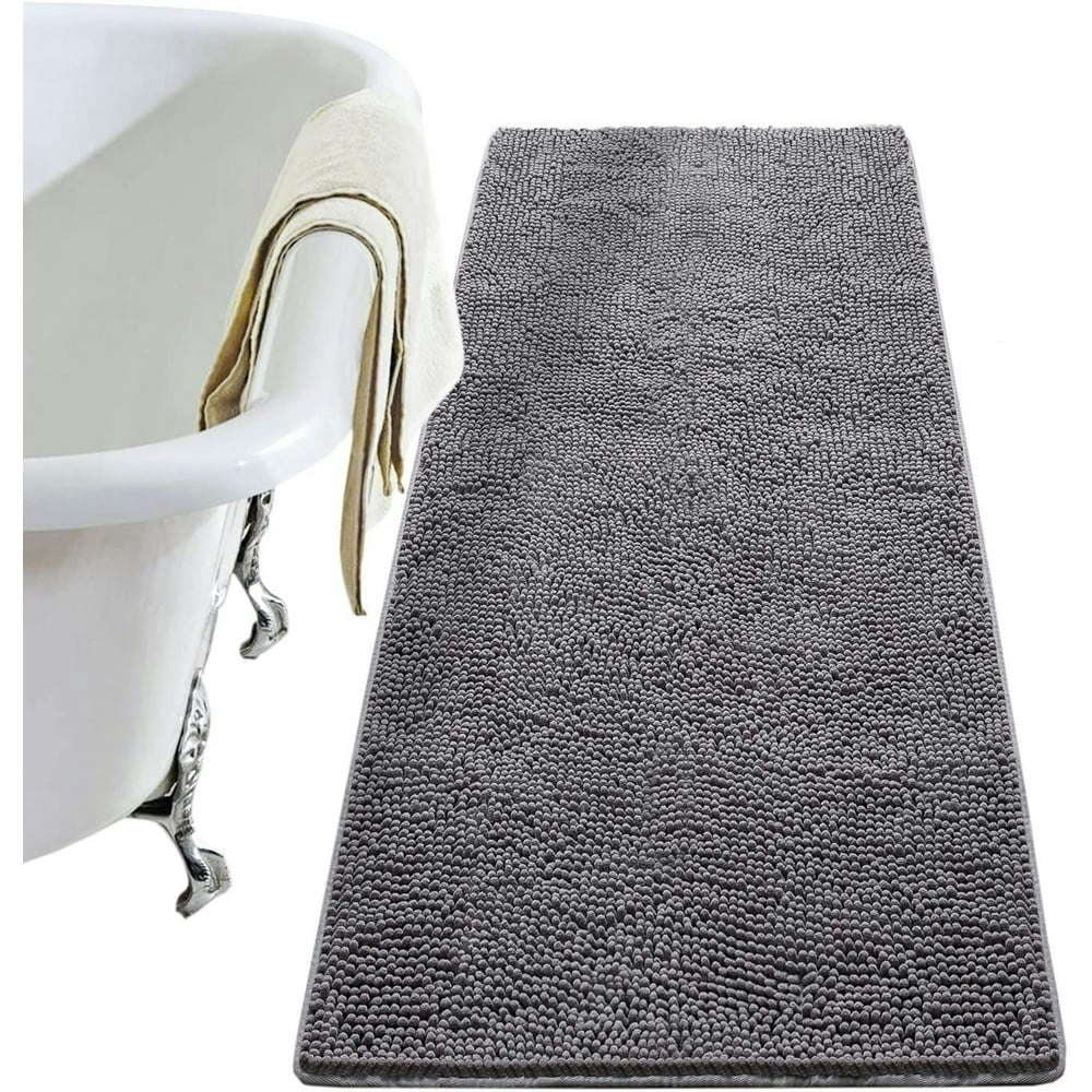 Softlife 24"x36" Shaggy Bathroom Rug: $17.62