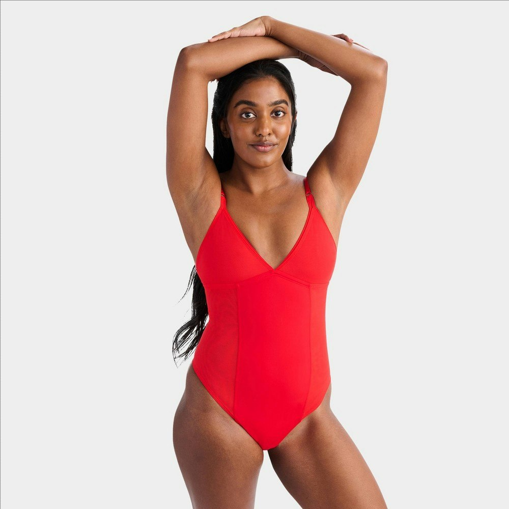 Parade Re:Play Mixed Mesh Bodysuit: $28