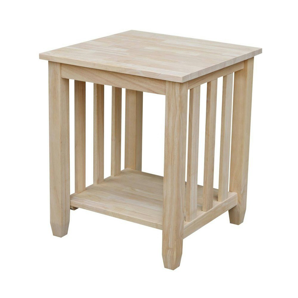 International Concepts Mission Tall End Table: $126.99 International Concepts Mission Tall End Table: $126.99