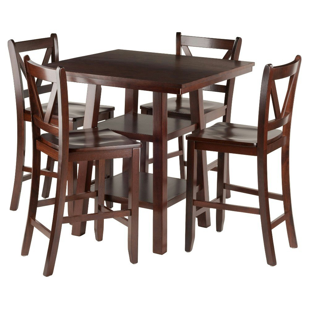 Winsome Orlando 5-Piece Counter Height Dining Set with Storage: $439.99
