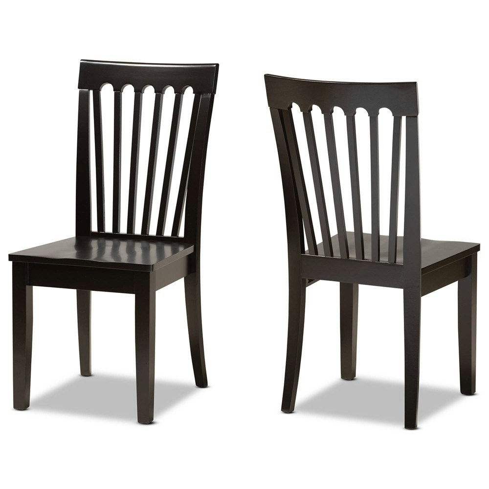 Baxton Studio MinetteWood Dining Chairs 2-Pack: $133.99