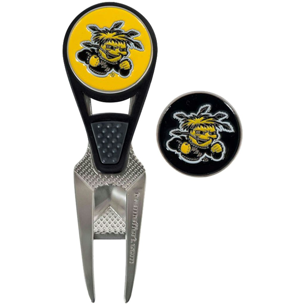 Wichita State Shockers Divot Repair Tool and Ball Marker Set: $24.99 Wichita State Shockers Divot Repair Tool and Ball Marker Set: $24.99