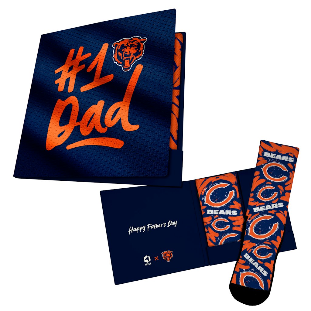 Unisex Rock Em Chicago Bears Navy #1 Dad Socks: $24.99 Unisex Rock Em Chicago Bears Navy #1 Dad Socks: $24.99