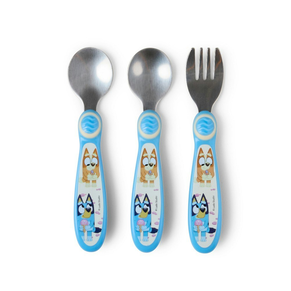 Bluey 3-Piece Baby Utensil Set: $5.49 Bluey 3-Piece Baby Utensil Set: $5.49