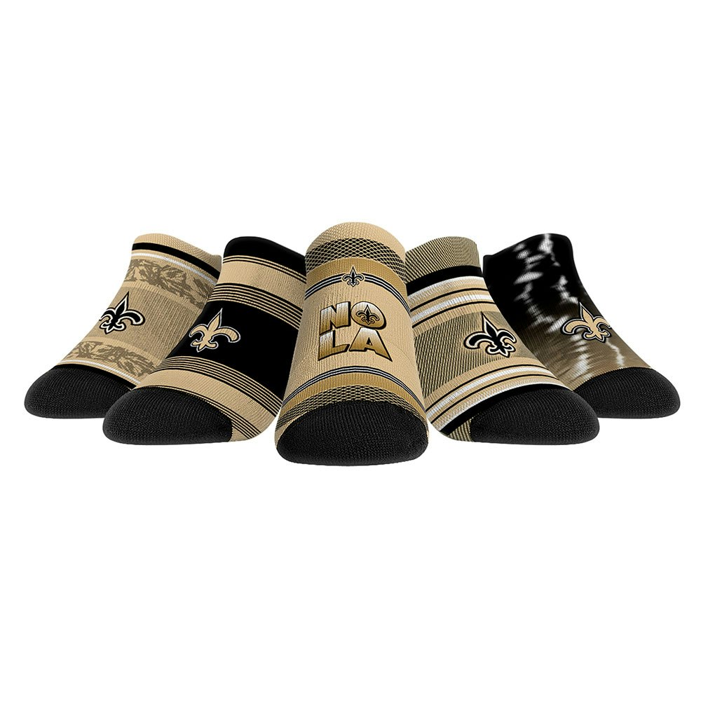 Rock Em New Orleans Saints Unisex Low-Cut Socks 5-Pack: $69.99 Rock Em New Orleans Saints Unisex Low-Cut Socks 5-Pack: $69.99