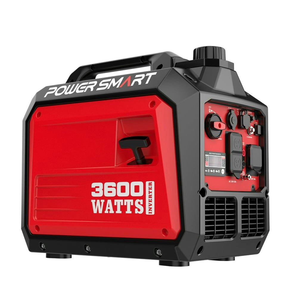 PowerSmart 3,600W Portable Gas Inverter Generator: $375.99 PowerSmart 3,600W Portable Gas Inverter Generator: $375.99