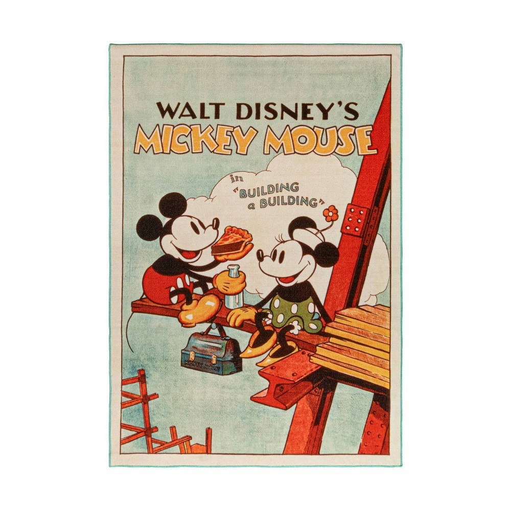 54" x 78" Mickey Mouse Classic Movie Area Rug: $67.99 54" x 78" Mickey Mouse Classic Movie Area Rug: $67.99