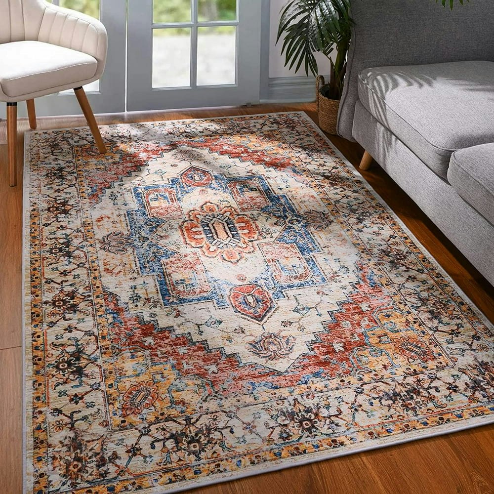 Softlife 4'x6' Oriental Traditional Area Rug: $25.06 Softlife 4'x6' Oriental Traditional Area Rug: $25.06