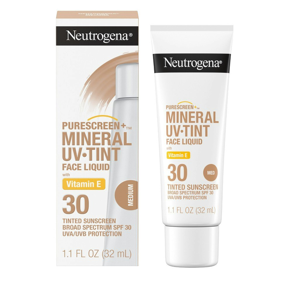 Neutrogena Mineral UV Tint Face Liquid Sunscreen SPF 30 1.1oz: $15.49 Neutrogena Mineral UV Tint Face Liquid Sunscreen SPF 30 1.1oz: $15.49