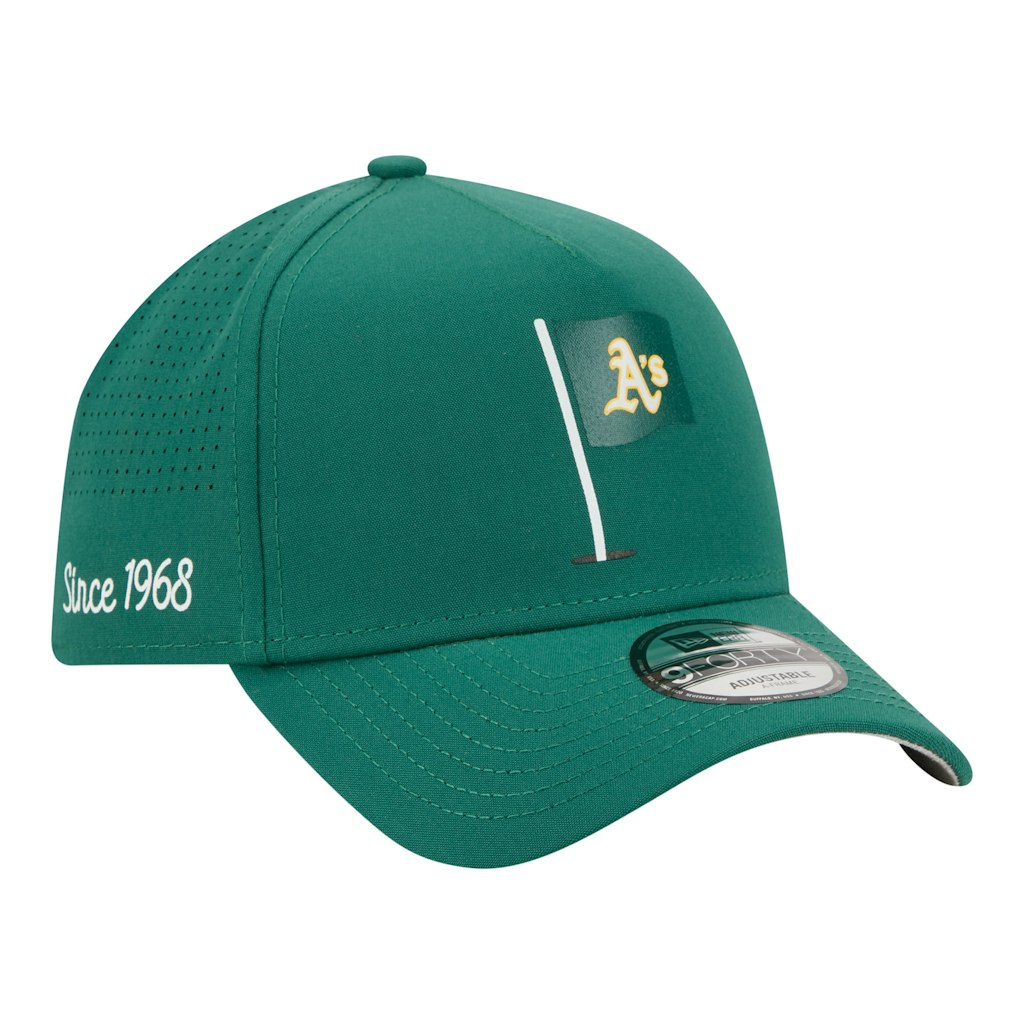 New Era Athletics Pin Seeker 9FORTY A-Frame Adjustable Hat: $38.99