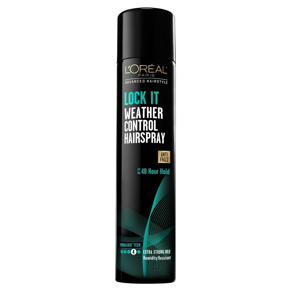 L'Oreal Paris Advanced Hairstyle Lock It Weather Control Hairspray 8.25oz: $8.99