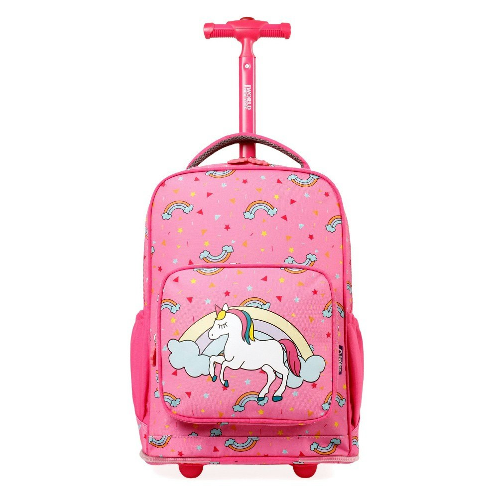 J World Sparkle 15-Inch Rolling Backpack: $44.99 J World Sparkle 15-Inch Rolling Backpack: $44.99
