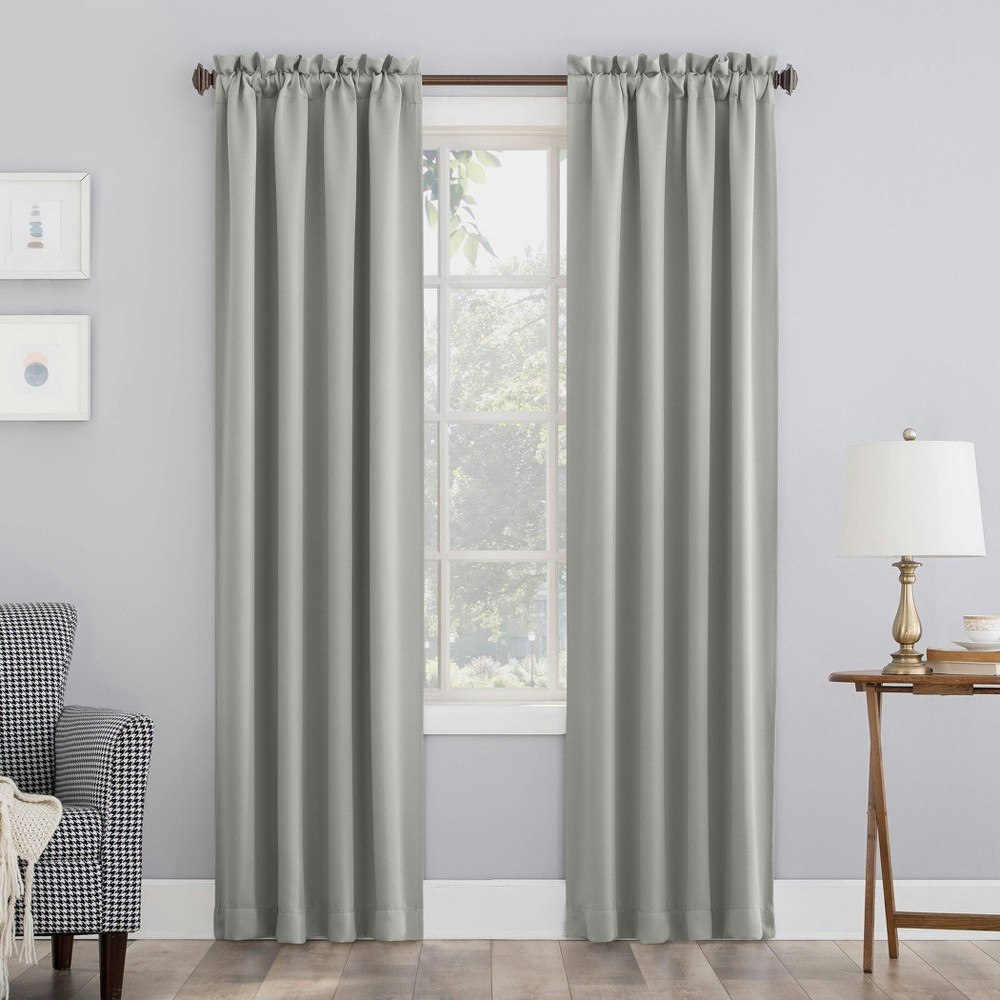 Sun Zero Kenneth 40" x 84" Blackout Curtain Panel: $11.89 Sun Zero Kenneth 40" x 84" Blackout Curtain Panel: $11.89