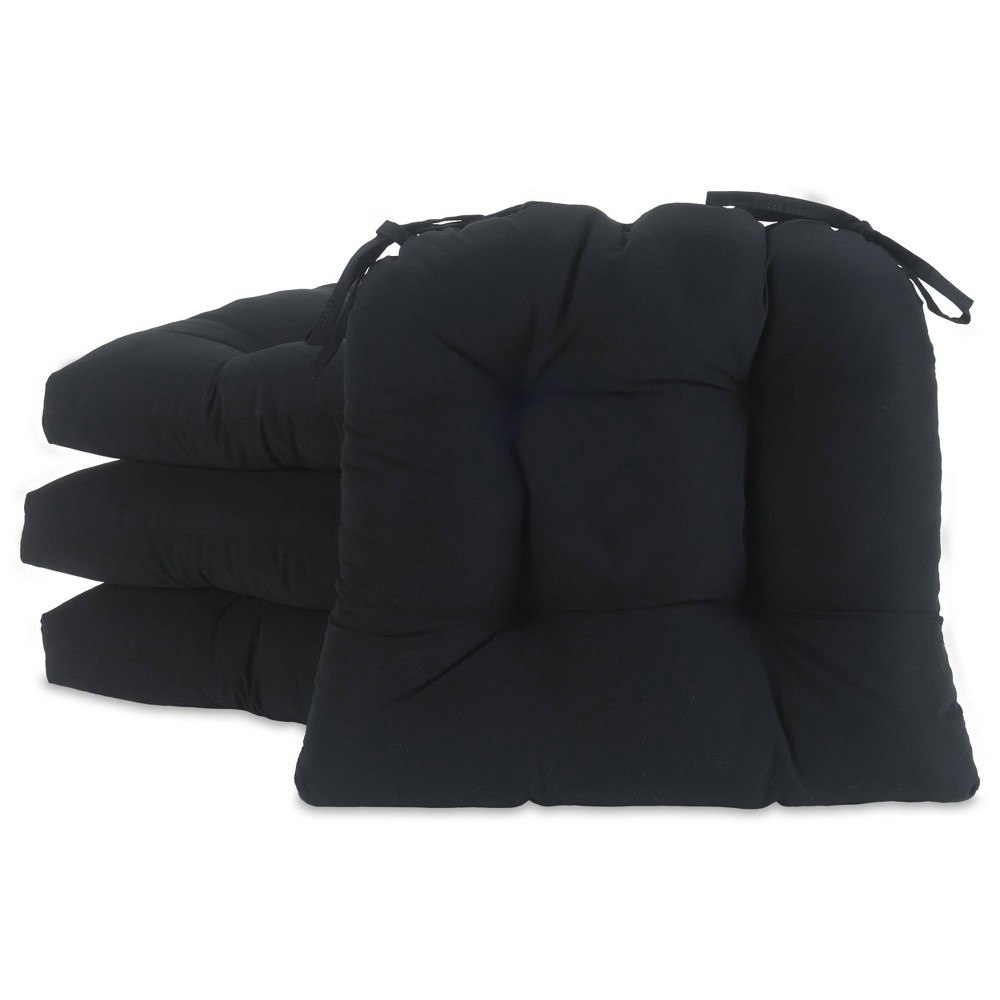 Microfiber Chair Pads with Tie-Backs 4-Pack: $34.99