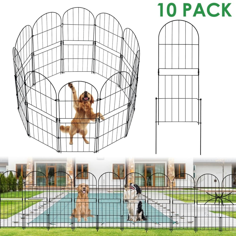 Bshapplus 10-Pack 32-Inch Garden Fence: $36.85 Bshapplus 10-Pack 32-Inch Garden Fence: $36.85
