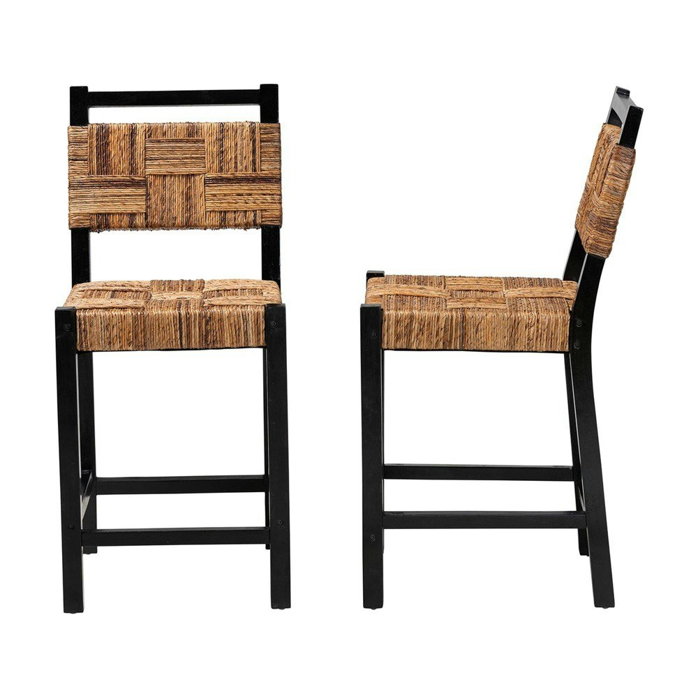 Bali & Pari Raniya Seagrass Counter Stool 2-Pack: $349.99 Bali & Pari Raniya Seagrass Counter Stool 2-Pack: $349.99