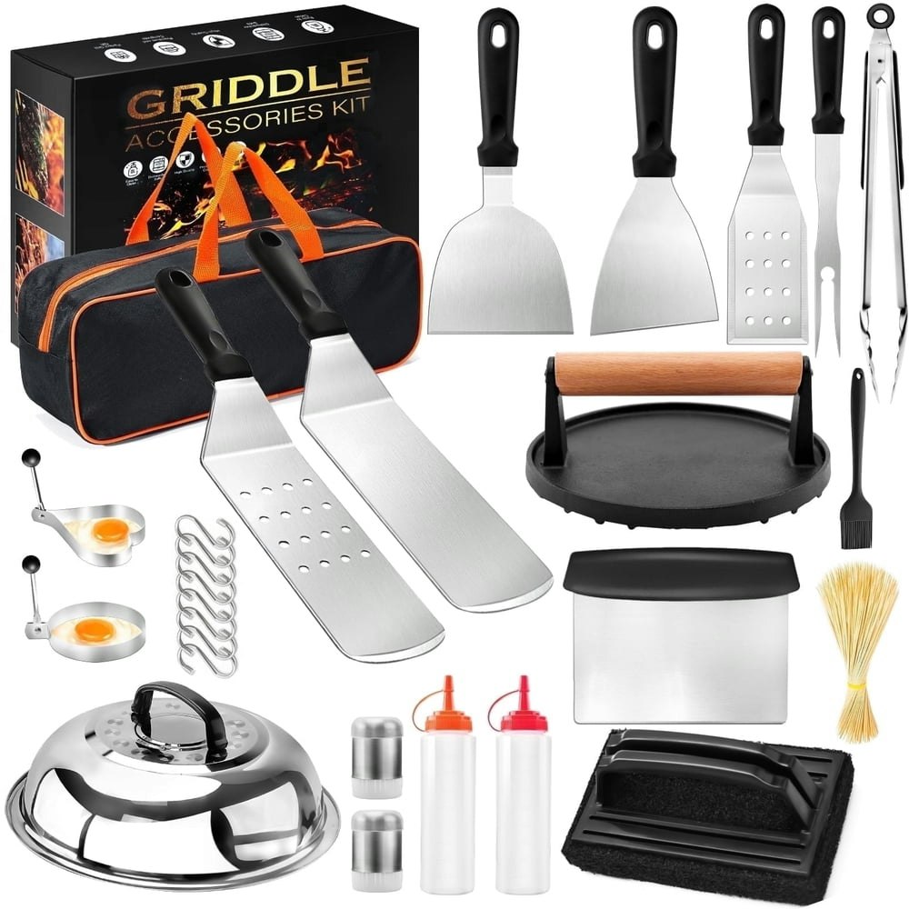 Cyrico 126-Piece Griddle Accessories Kit: $28.79 Cyrico 126-Piece Griddle Accessories Kit: $28.79