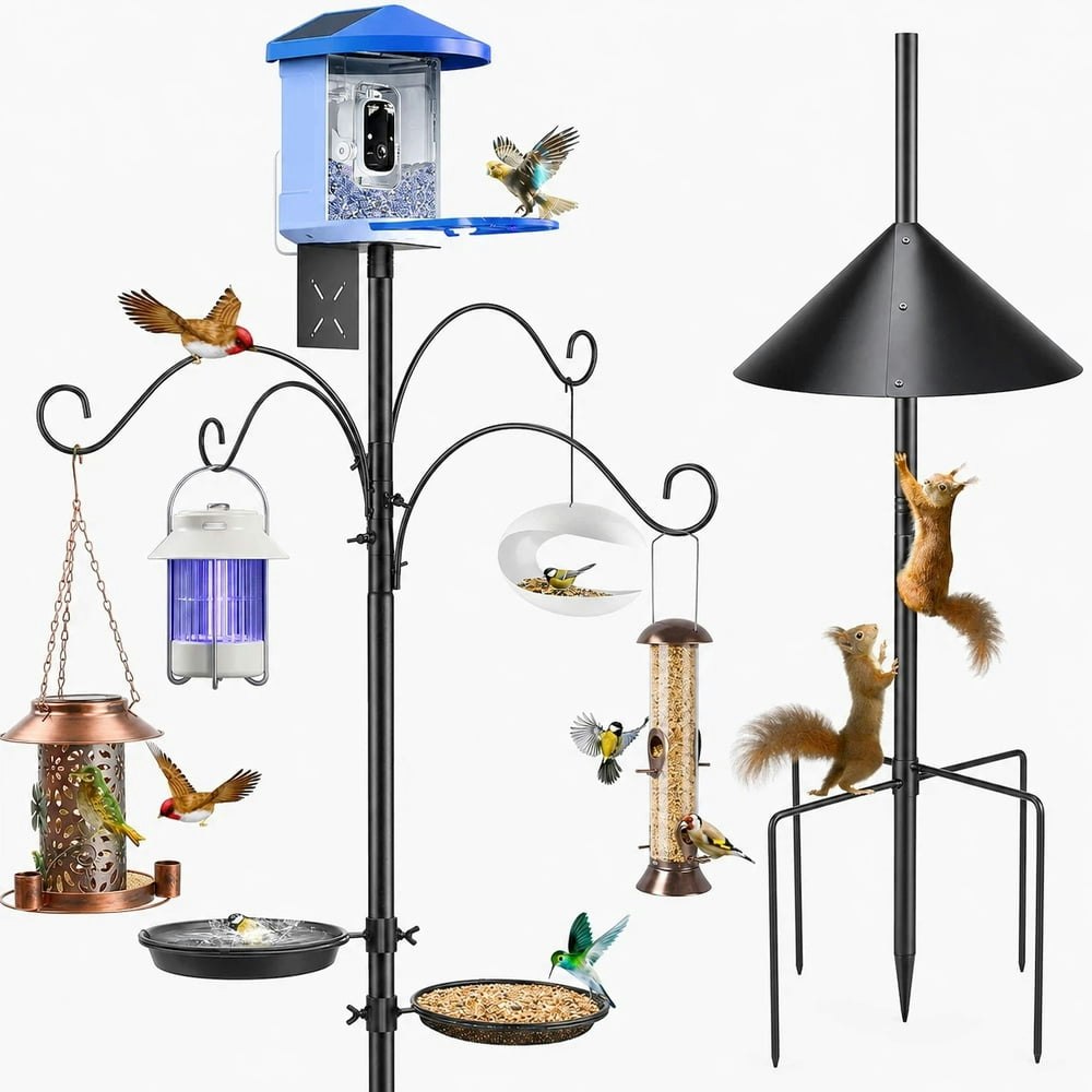 Teblint 92-Inch Bird Feeding Station: $35.99 Teblint 92-Inch Bird Feeding Station: $35.99