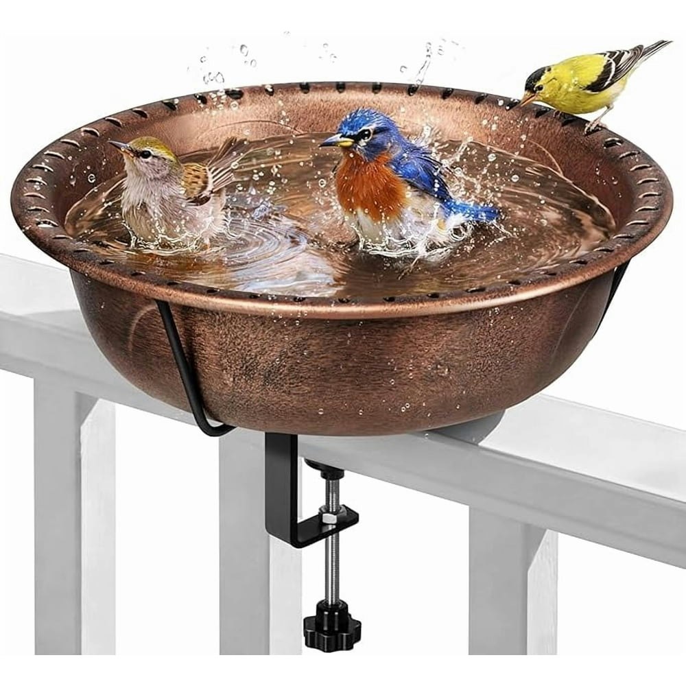 Specstar Deck Mounted Bird Bath 1.45-Gallon: $22.15 Specstar Deck Mounted Bird Bath 1.45-Gallon: $22.15