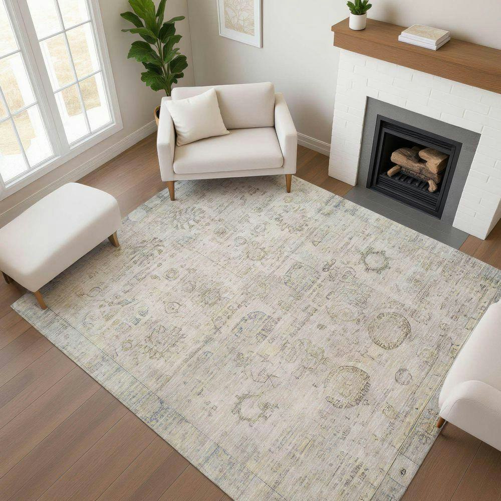 Mayfield 3' x 4' Machine Washable Abstract Area Rug: $46.12 Mayfield 3' x 4' Machine Washable Abstract Area Rug: $46.12