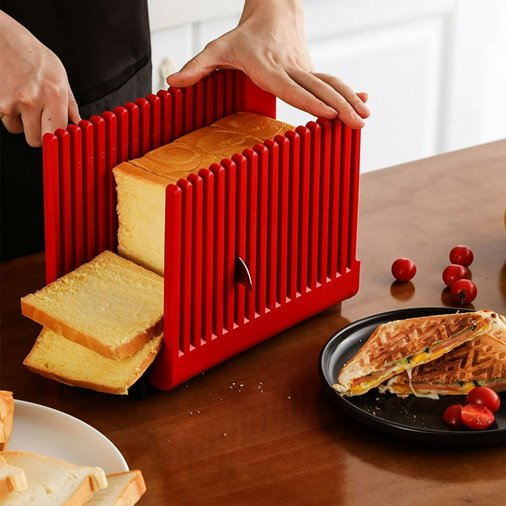 Foldable Bread Slicer: $21.99