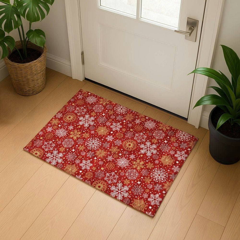 Mayfield Abstract Machine Washable 2'x3' Area Rug: $21.74 Mayfield Abstract Machine Washable 2'x3' Area Rug: $21.74