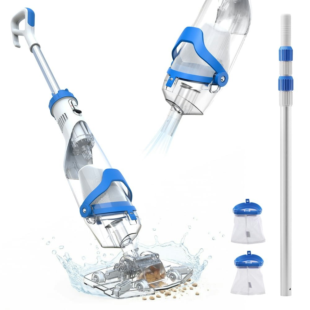 Syvio 40W Cordless Handheld Pool Vacuum: $98.98