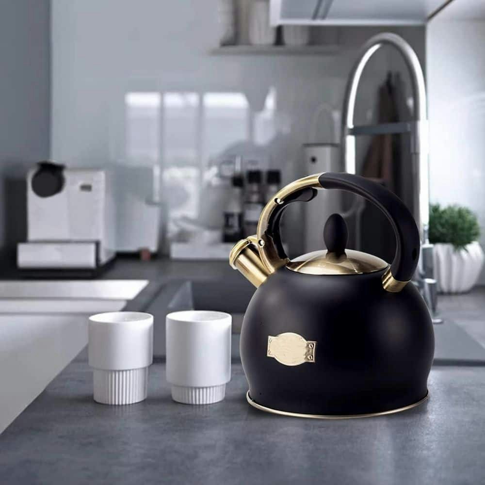 10-Cup Stove Top Whistling Tea Kettle: $103.96