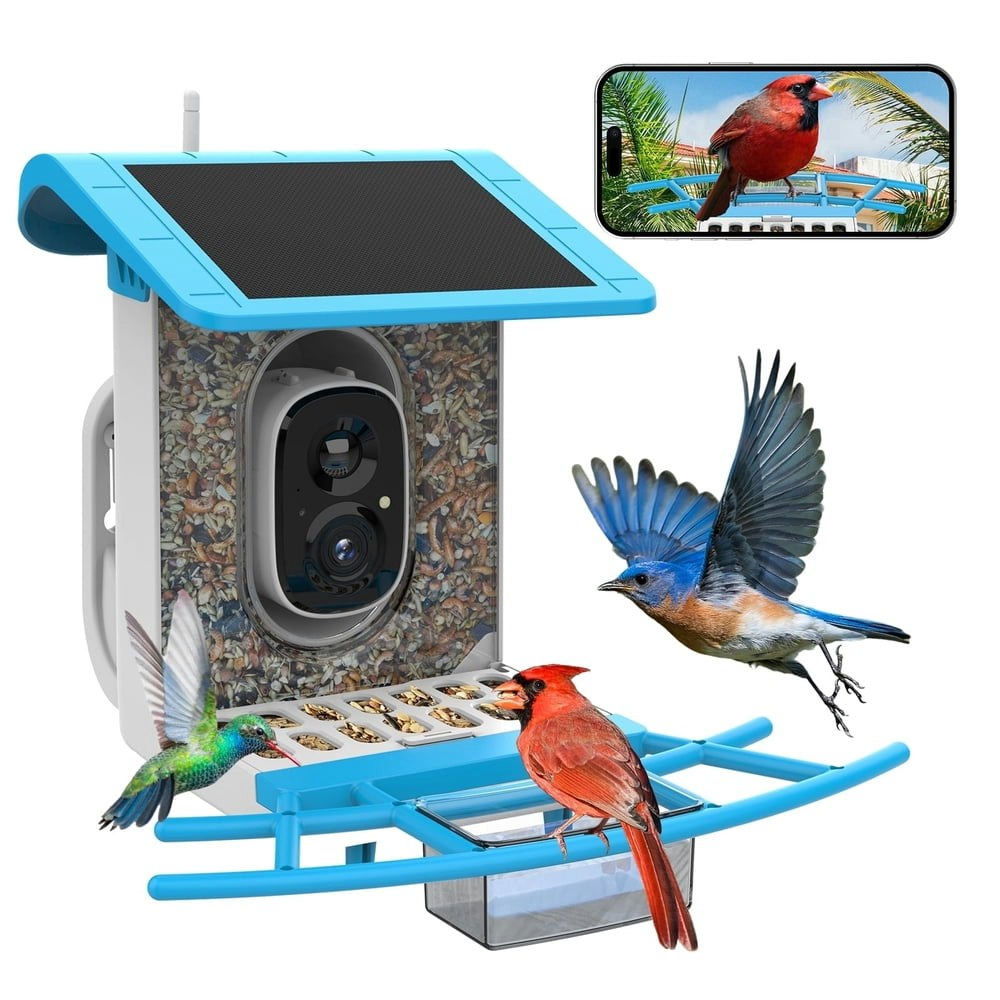 Smart Bird Feeder with 2K Camera: $89.99
