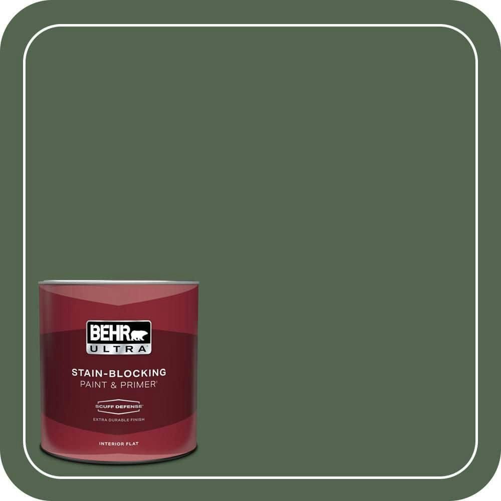 Home Decorators Collection Deep Emerald Flat Interior Paint and Primer 1-Quart: $21.98 Home Decorators Collection Deep Emerald Flat Interior Paint and Primer 1-Quart: $21.98