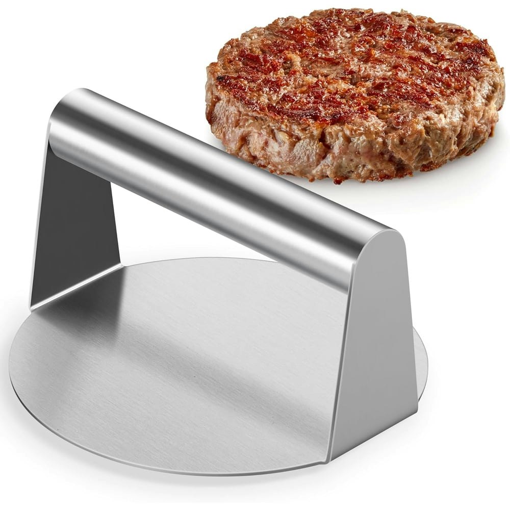 Walchoice 5.5-Inch Stainless Steel Smash Burger Press: $9.99 Walchoice 5.5-Inch Stainless Steel Smash Burger Press: $9.99