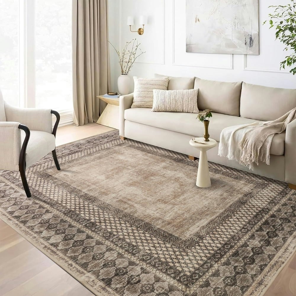 Nicetown 5'x8' Washable Tribal Area Rug: $43.93 Nicetown 5'x8' Washable Tribal Area Rug: $43.93