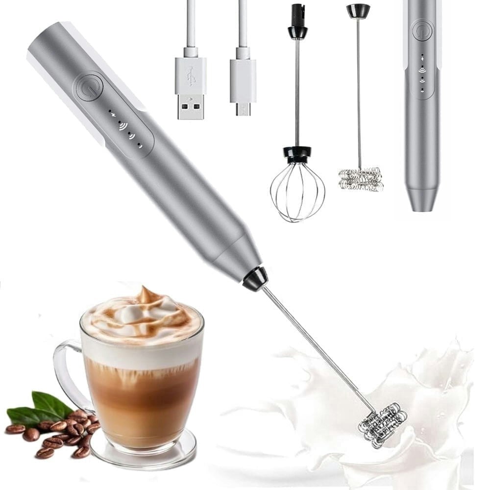 Handheld Electric Milk Frother Wand: $10.99 Handheld Electric Milk Frother Wand: $10.99