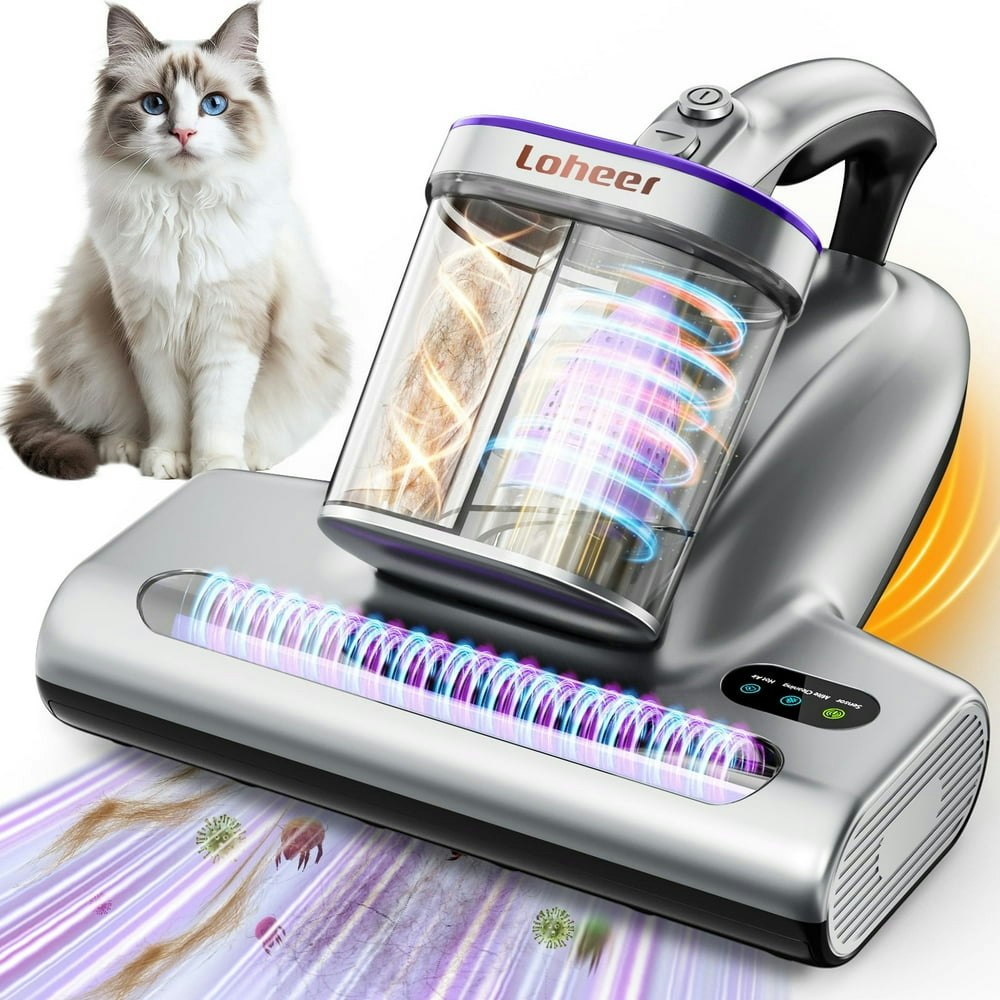 Loheer 15kPa Handheld Mattress Vacuum Cleaner: $63.89