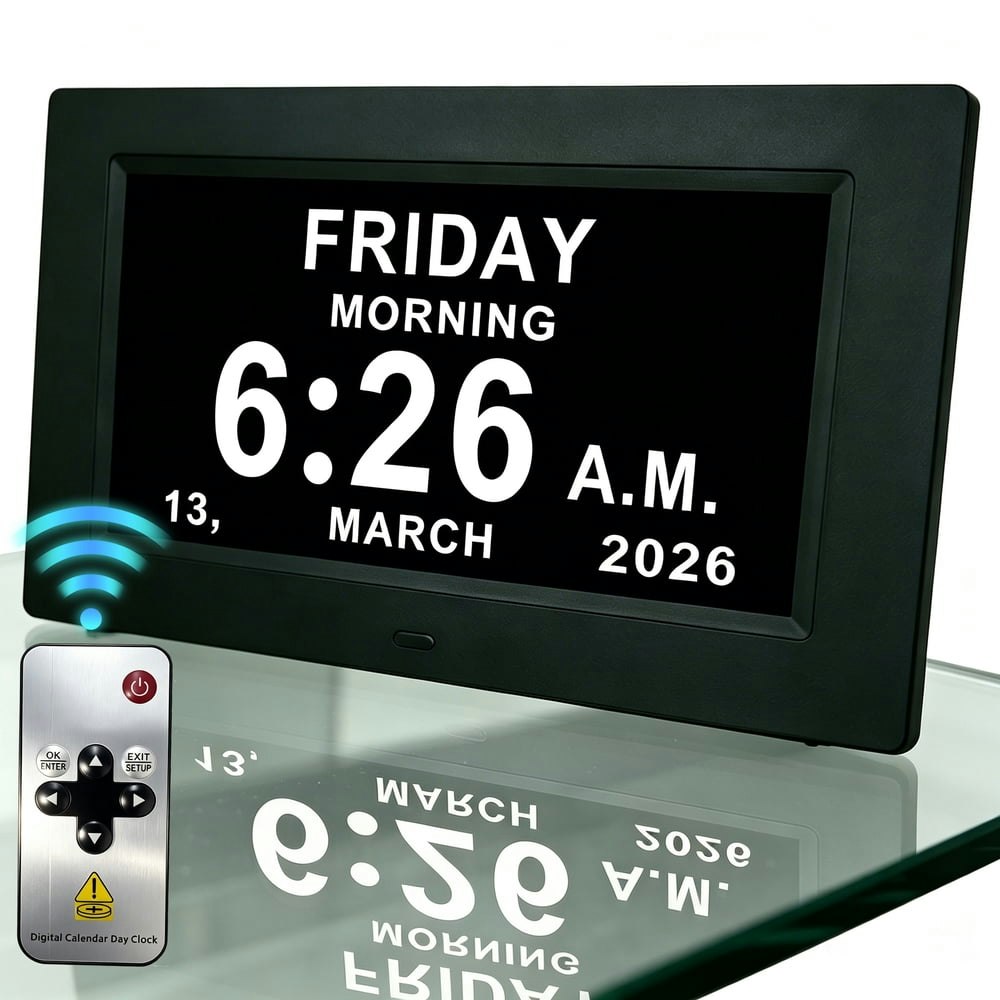 Digital Calendar Alarm Clock: $26.45 Digital Calendar Alarm Clock: $26.45