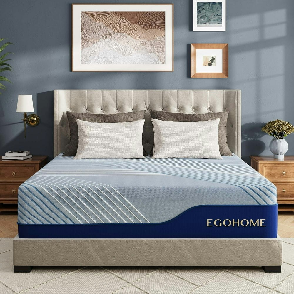 Egohome Elysian 14-Inch Queen Memory Foam Mattress: $389