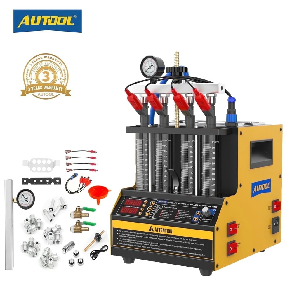 Autool CT160 2,000ml 4-Cylinder Ultrasonic Fuel Injector Cleaner and Tester: $237.96 Autool CT160 2,000ml 4-Cylinder Ultrasonic Fuel Injector Cleaner and Tester: $237.96