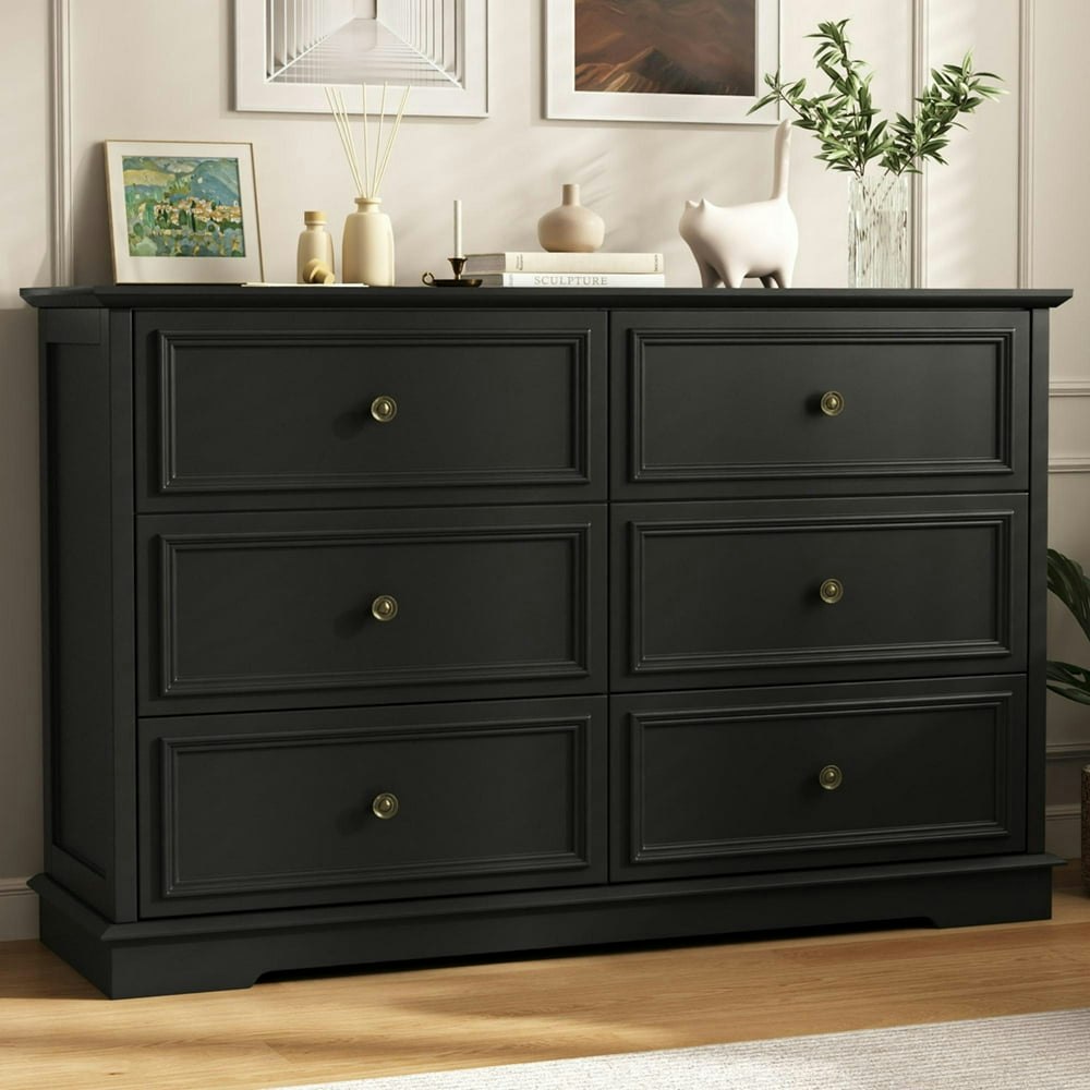 Idealsoul 6-Drawer Wood Dresser: $159.49 Idealsoul 6-Drawer Wood Dresser: $159.49