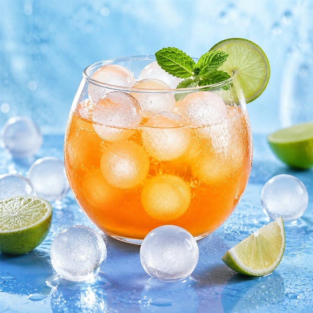 Tutuviw Reusable Plastic Ice Cubes 24-Pack: $13.99